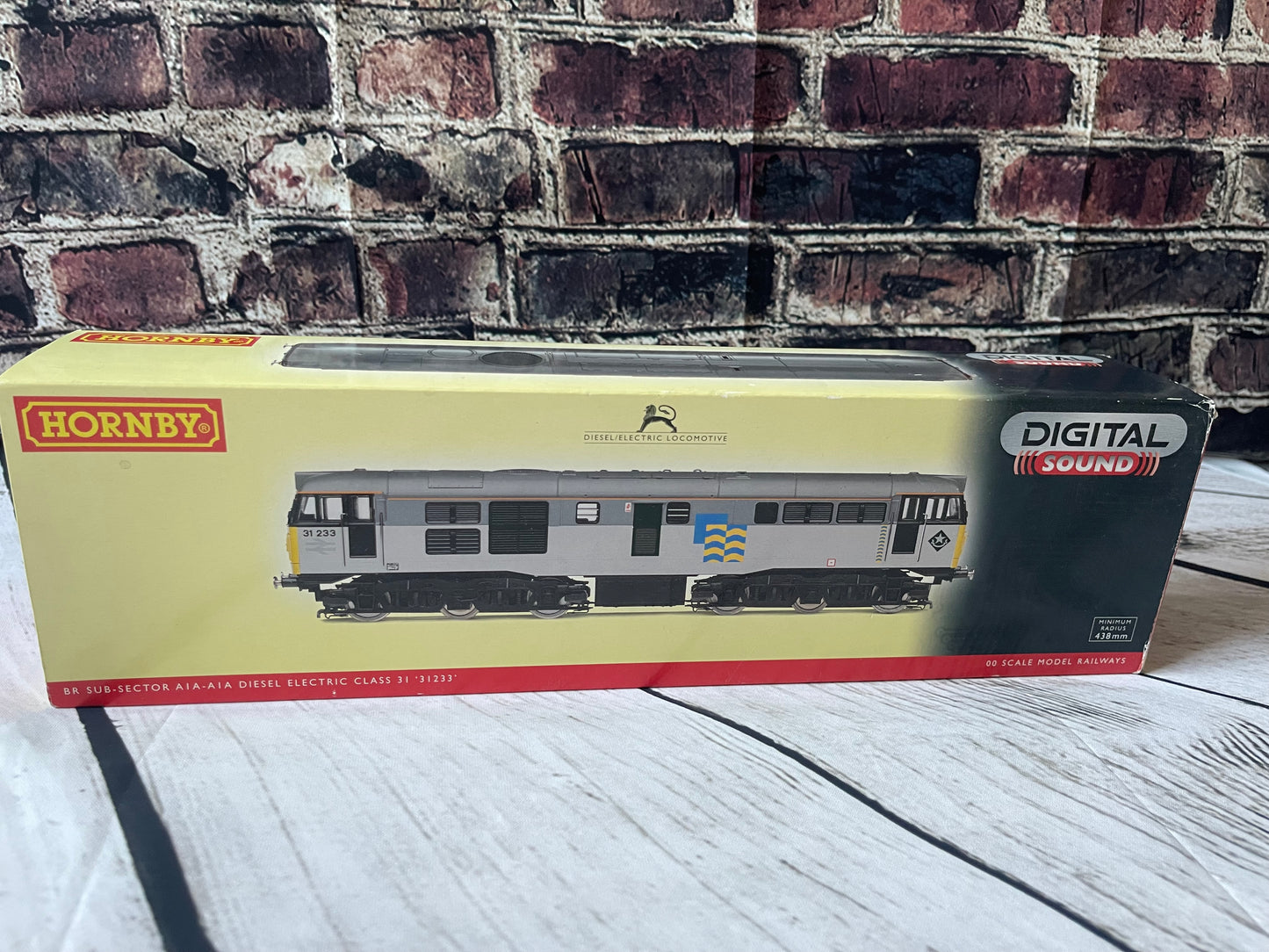 Hornby R2803XS BR Class 31 Sub Sector Livery DCC Sound Fitted