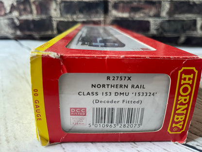 HORNBY R2757X NORTHERN RAIL CLASS 153 DMU DCC SOUND