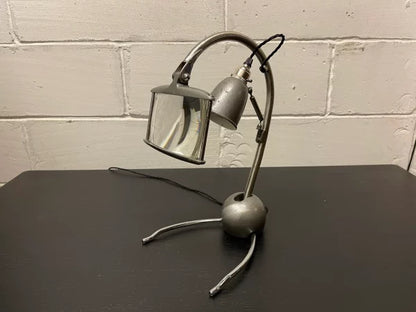 1930's Vintage Authentic English Enbeeco Magnifying Desk Lamp