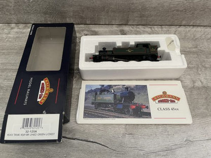 BACHMANN 'OO' GAUGE 32-125A BR 2-6-2T CLASS 45XX #4569 STEAM LOCOMOTIVE