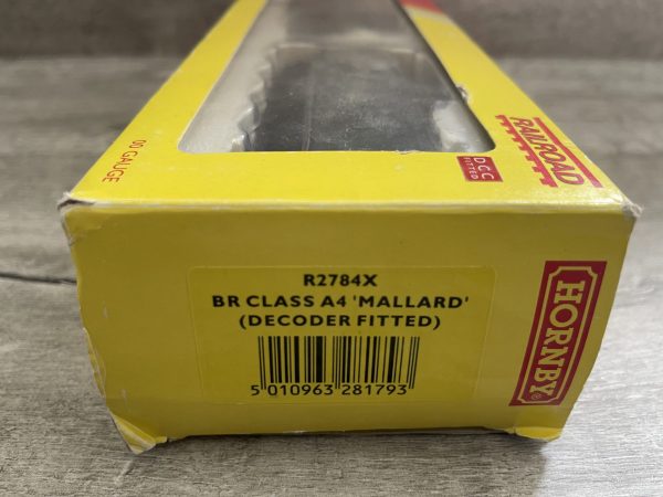 HORNBY R2784X BR CLASS A4 MALLARD 00 Guage DECODER FITTED LOW USE BOXED (OO1441)